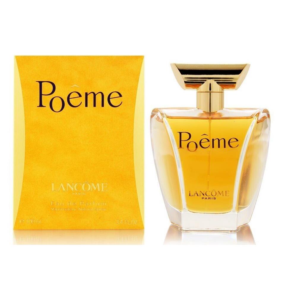 Poeme BY Lancome-l`eau DE PARFUM-SPRAY-3.4 OZ-100 Ml-authentic-made IN France