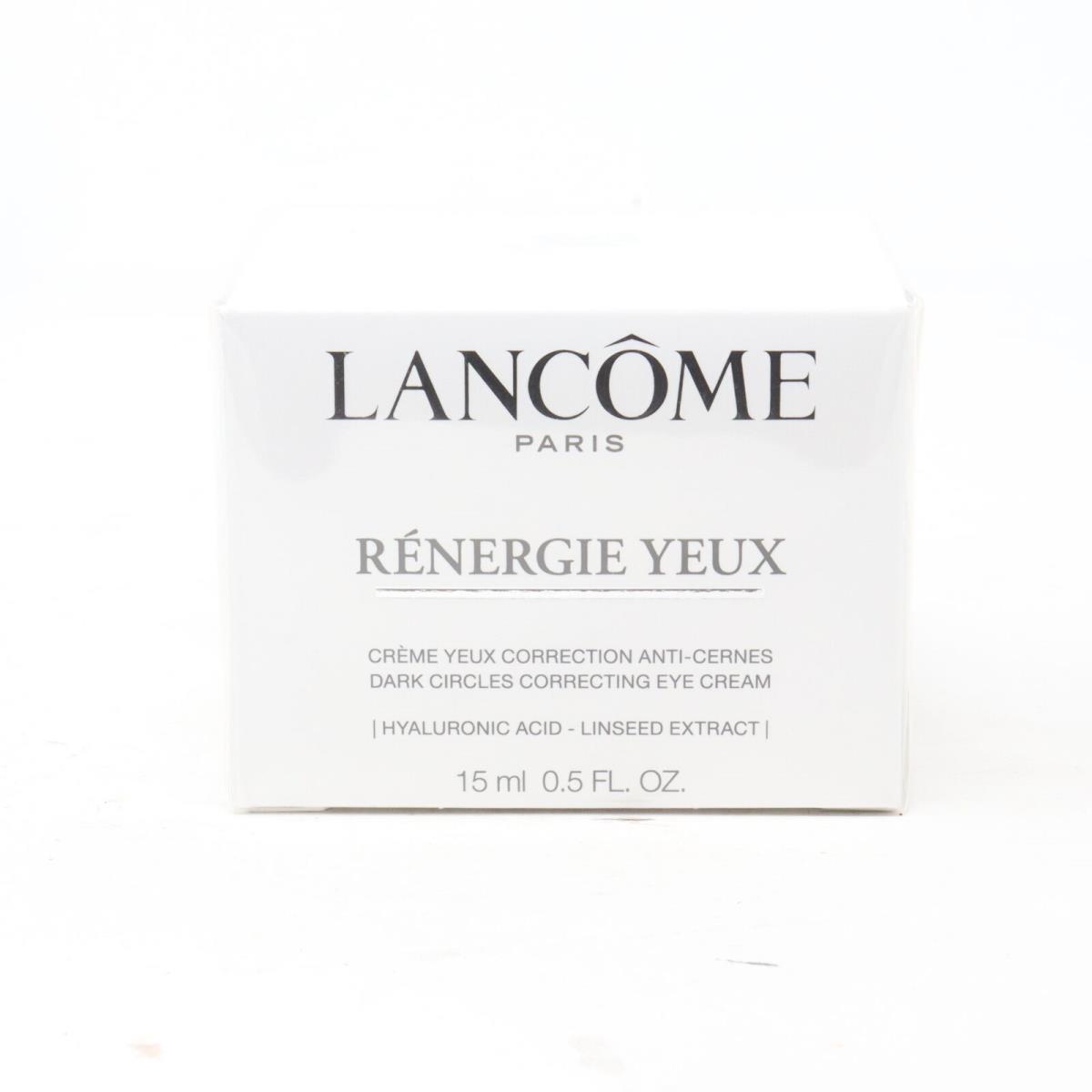 Lancome Renergie Yeux Dark Circles Correcting Eye Cream 0.5oz/15ml