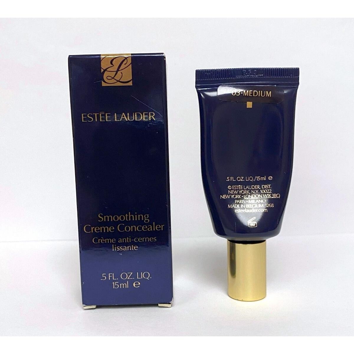 Estee Lauder Smoothing Creme Concealer 0.5 oz/15 ml Choose Shade Rare Medium