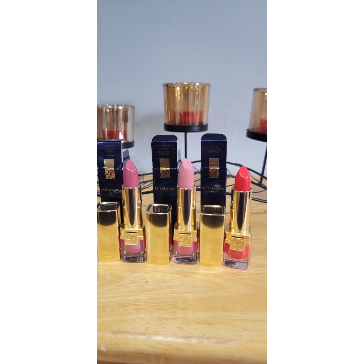 Estee Lauder Pure Color Crystal Lipstick Shosse Color