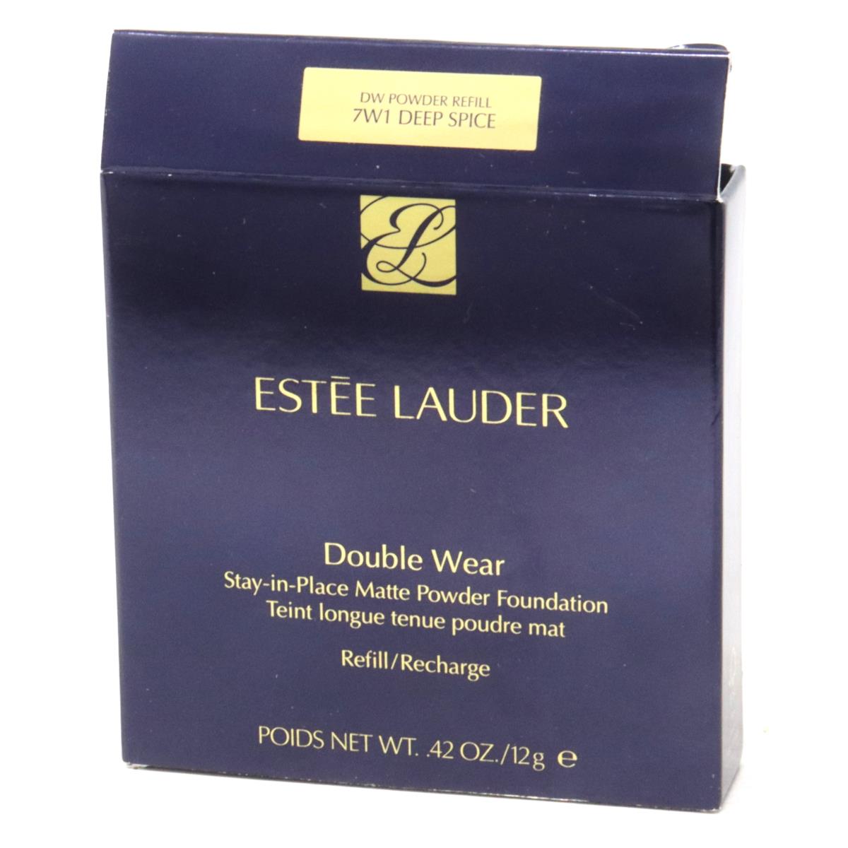 Estee Lauder Double Wear Stay-in-place Powder Foundation 0.42oz 7W1 Deep Spice