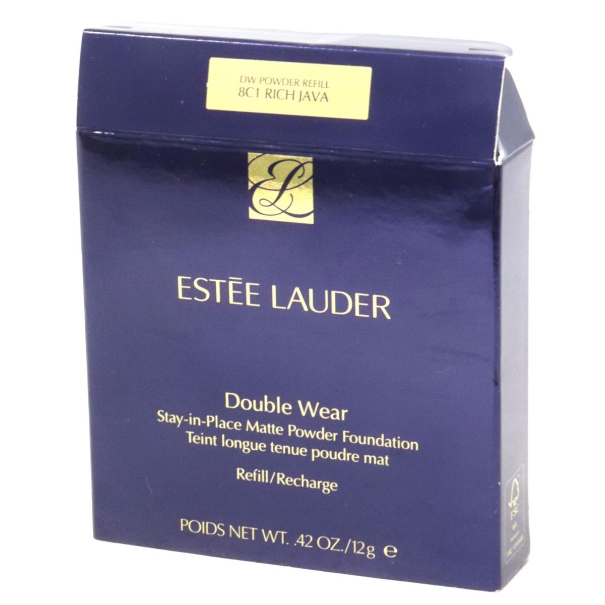 Estee Lauder Double Wear Stay-in-place Powder Foundation 0.42oz 8C1 Richa Java