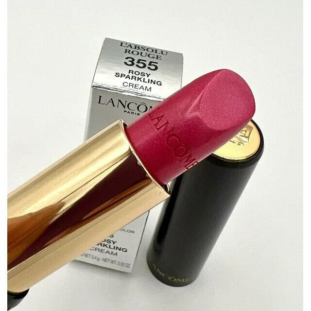 Lancome L’absolu Rouge L Absolu Rouge Lipstick Rosy Sparkling 355 Old Name Champagne 2 Gifts