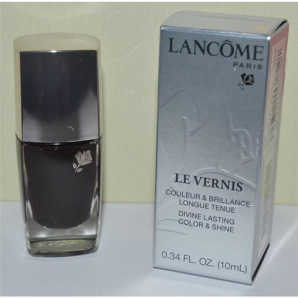 Lancome Untamed Plum Le Vernis Divine Lasting Color Shine