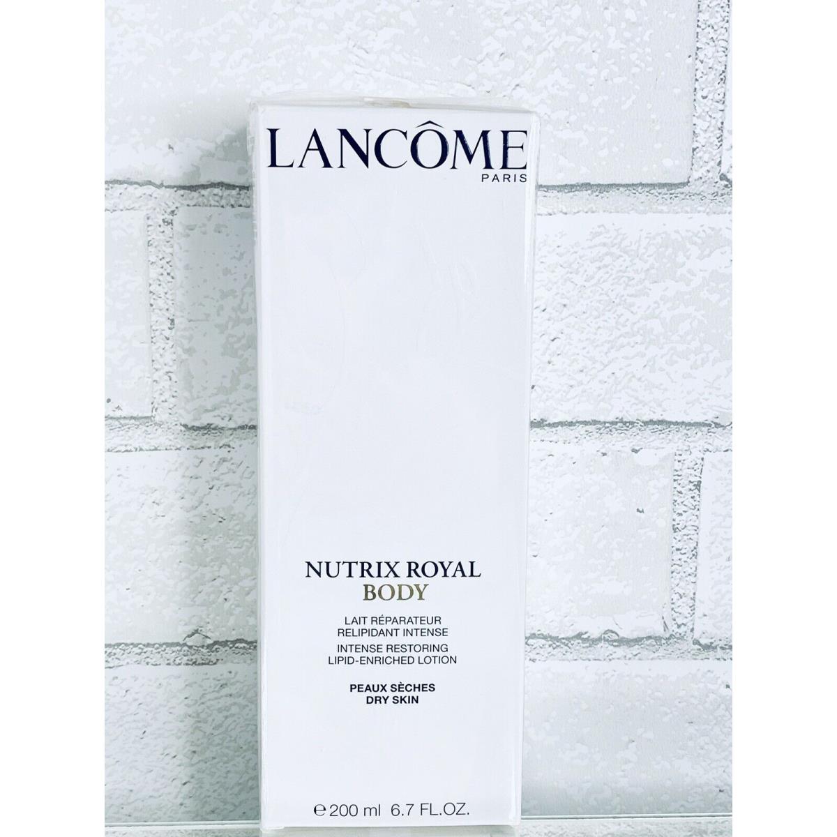 Lancome Nutrix Royal Body Intense Restoring Lipid-enriched Lotion 6.7 oz 200 mL