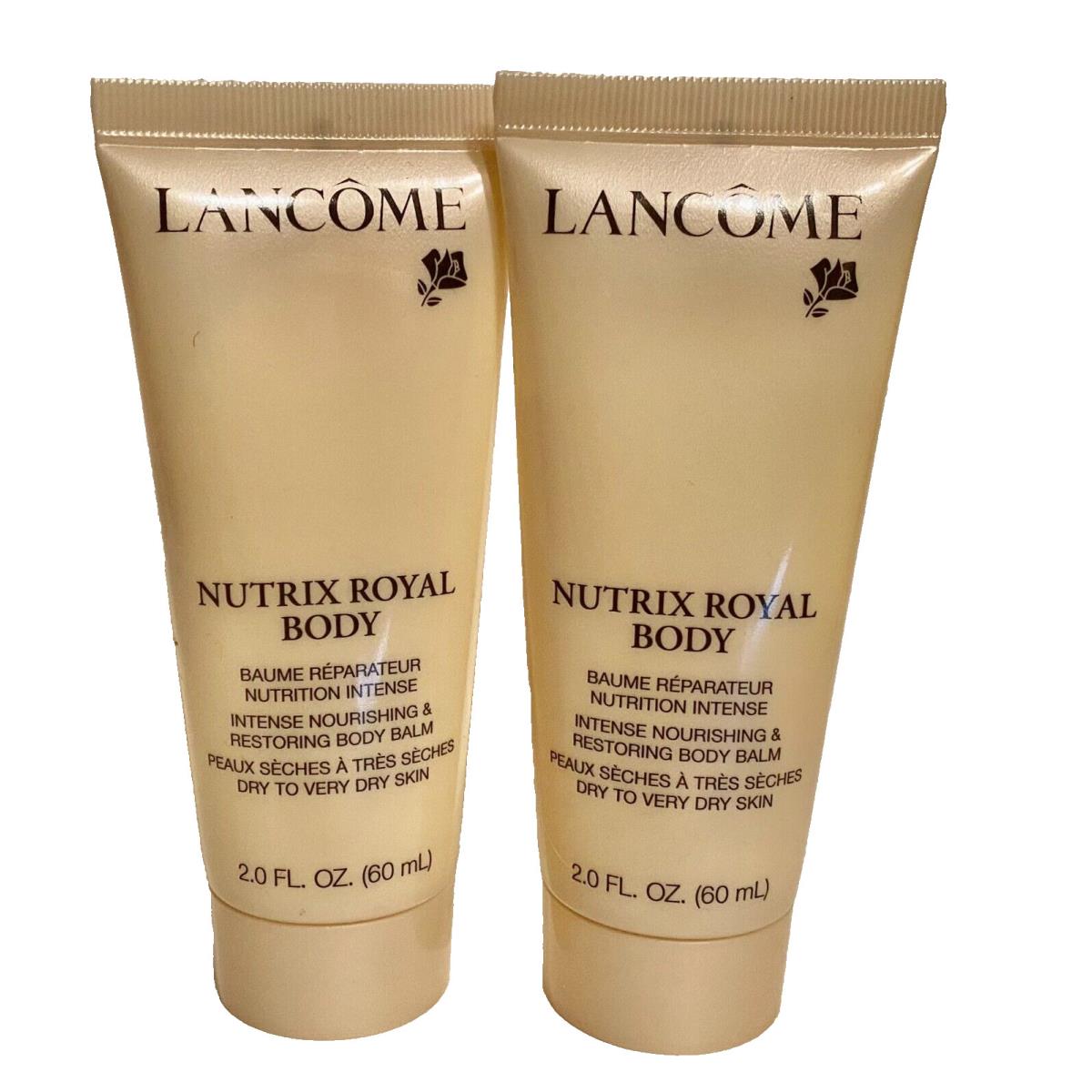 2 Lancome Nutrix Royal Body Intense Nourishing Restorative Body Butter