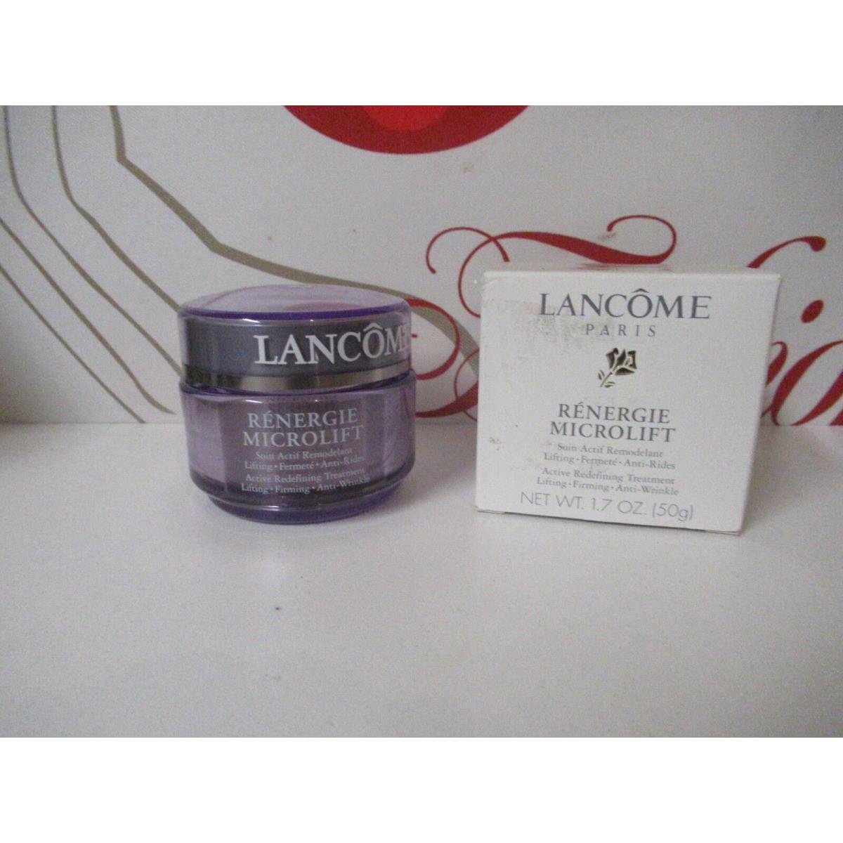 Lancome Renergie Microlift Active Redefining Treatment 1.7 OZ Boxed