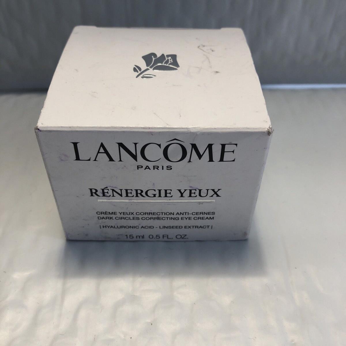 Lancome Renergie Yeux Dark Circles Correcting Eye Cream 0.5oz