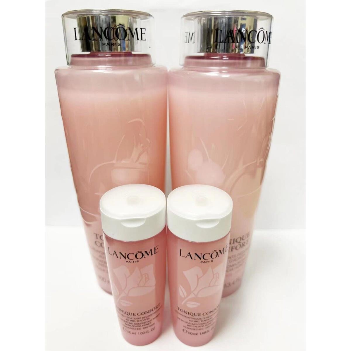 Lancome Tonique Confort Re-hydrating Comforting Toner 2 X 13.4oz 2 X 1.69 oz