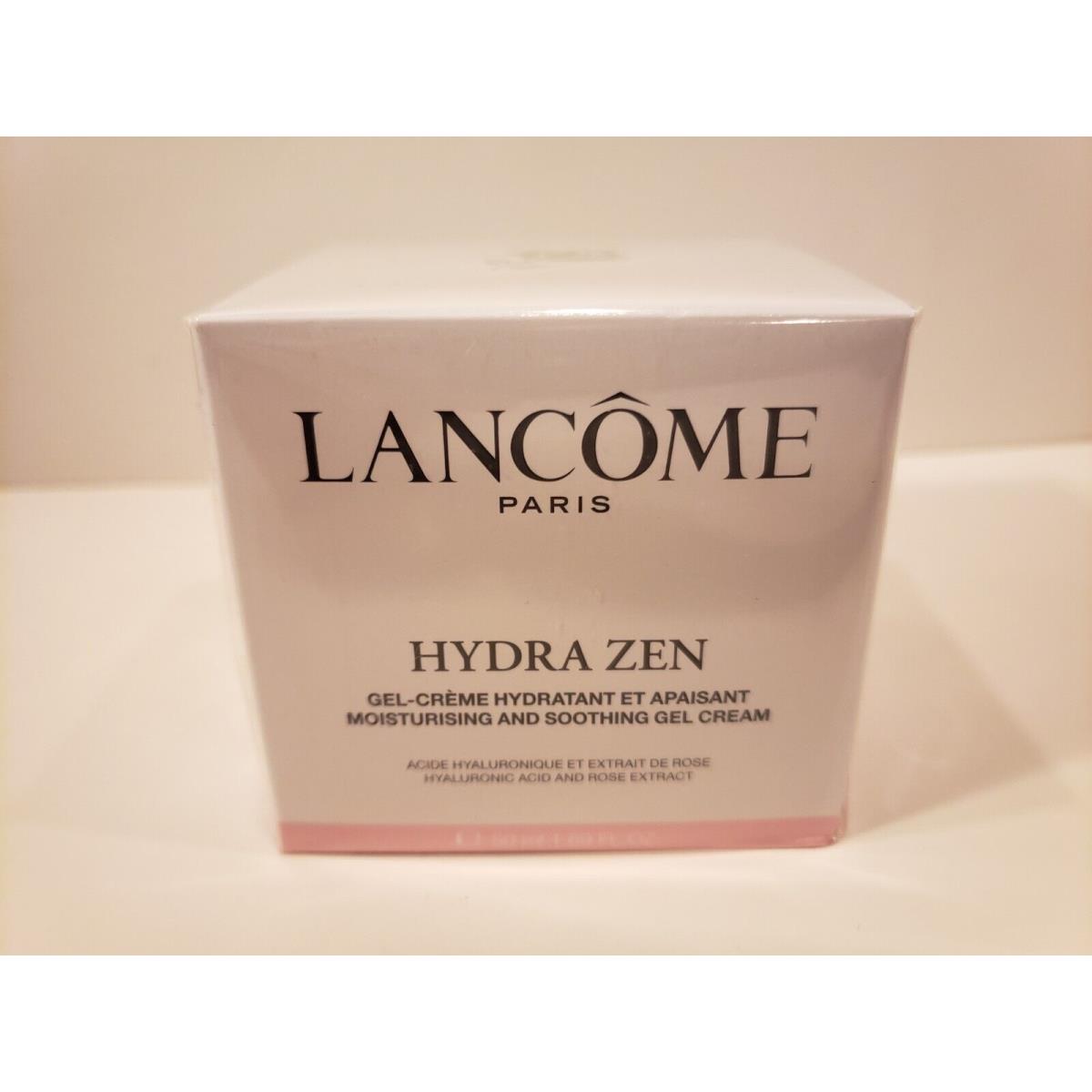 Lancome Hydra Zen Moisturizing and Soothing Gel Cream Hyaluronic Acid 1.69 Fl Oz