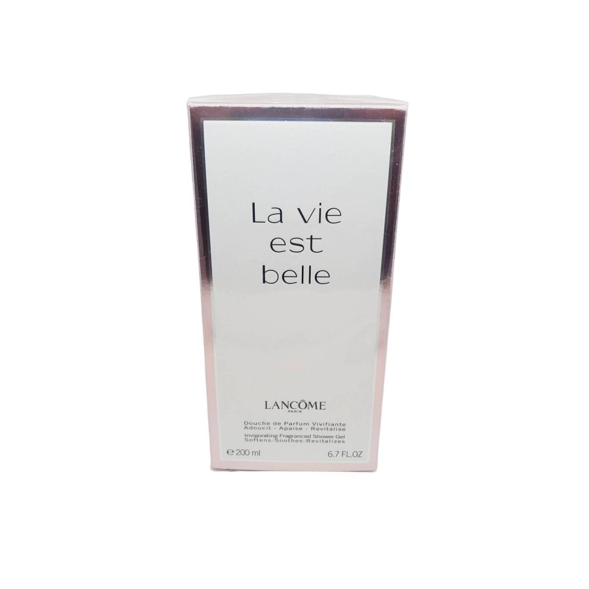 Lancome La Vie Est Belle Invigorating Fragranced Shower Gel 6.7 OZ