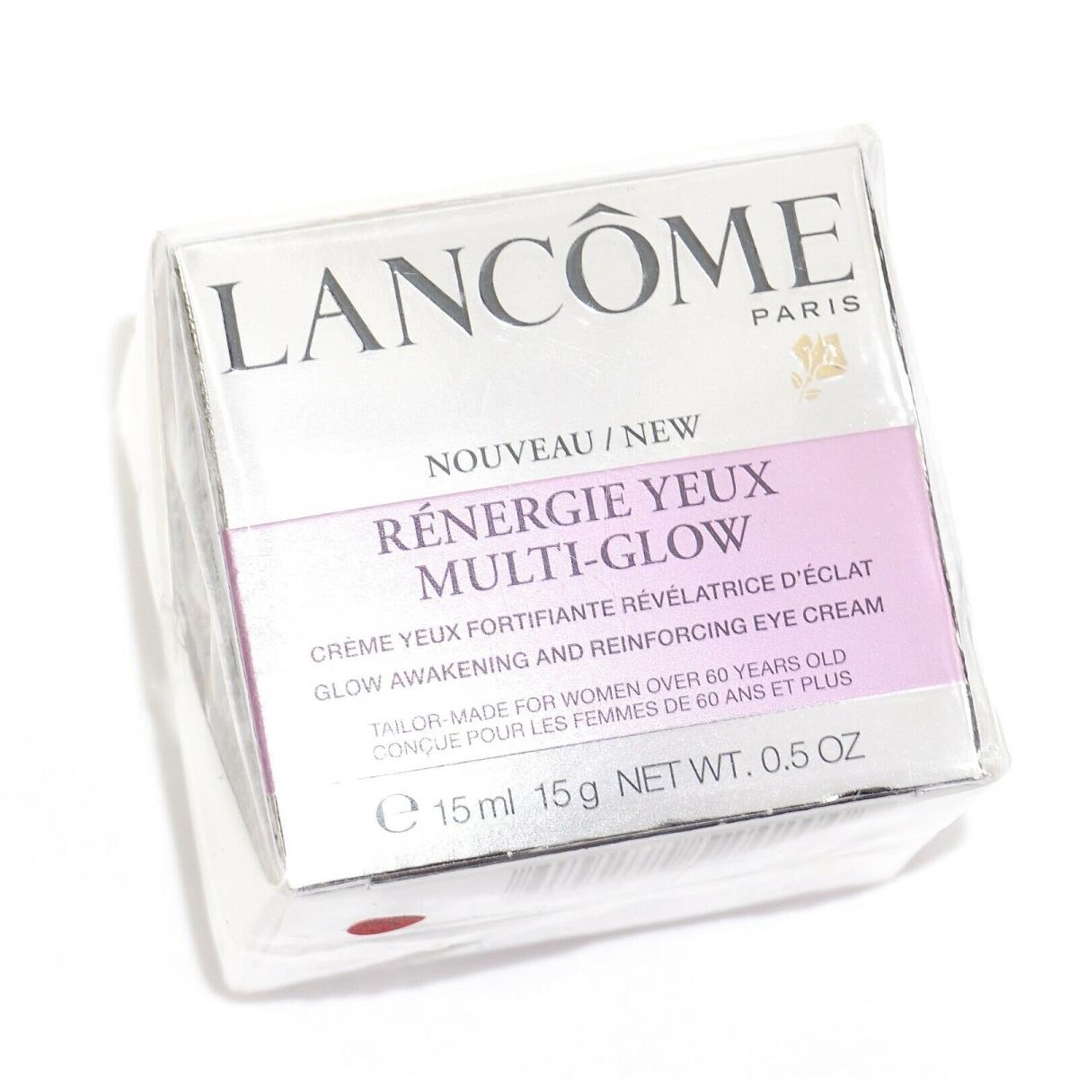 Lancome Renergie Yeux Multi-glow Awakening Eye Cream 0.5oz. Rare