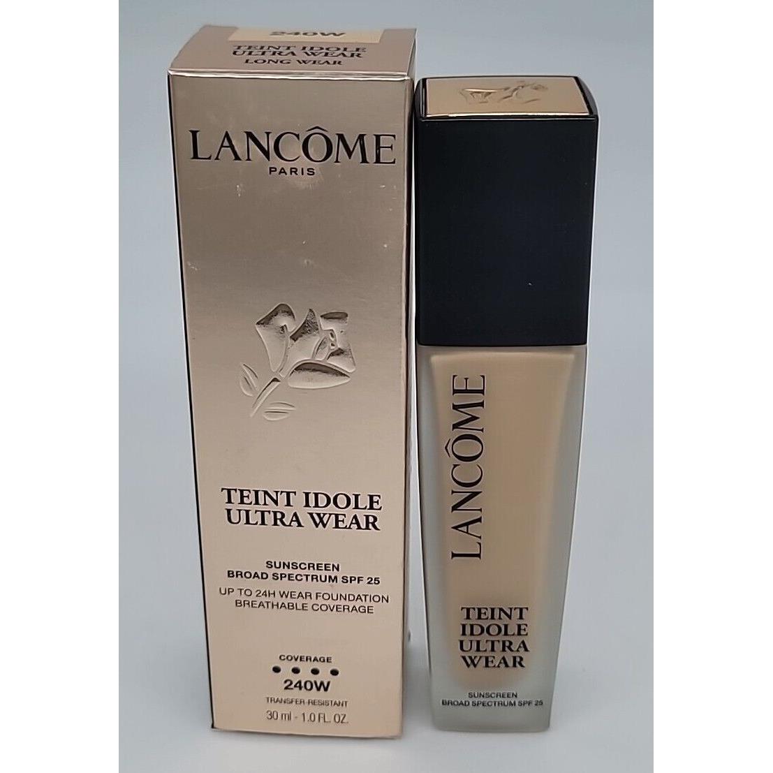 Lancome 1oz 240W Teint Idole Ultra Wear Foundation Exp 09/24 SPF25 30ml 1 Oz