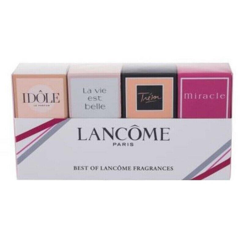 Lancome Tresor Idole La Vie Est Belle Miracle 4 Pieces Mini Set Women