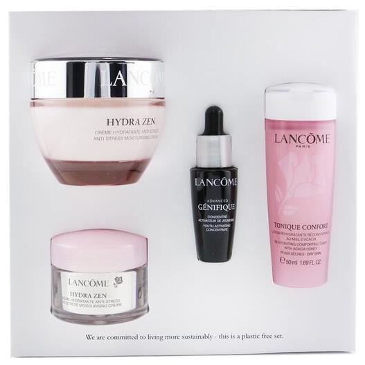 Lancome My Soohting Routine Set- 1.69 Toner + 1.7 Crm + 0.5 Crm + 0.33 Serum