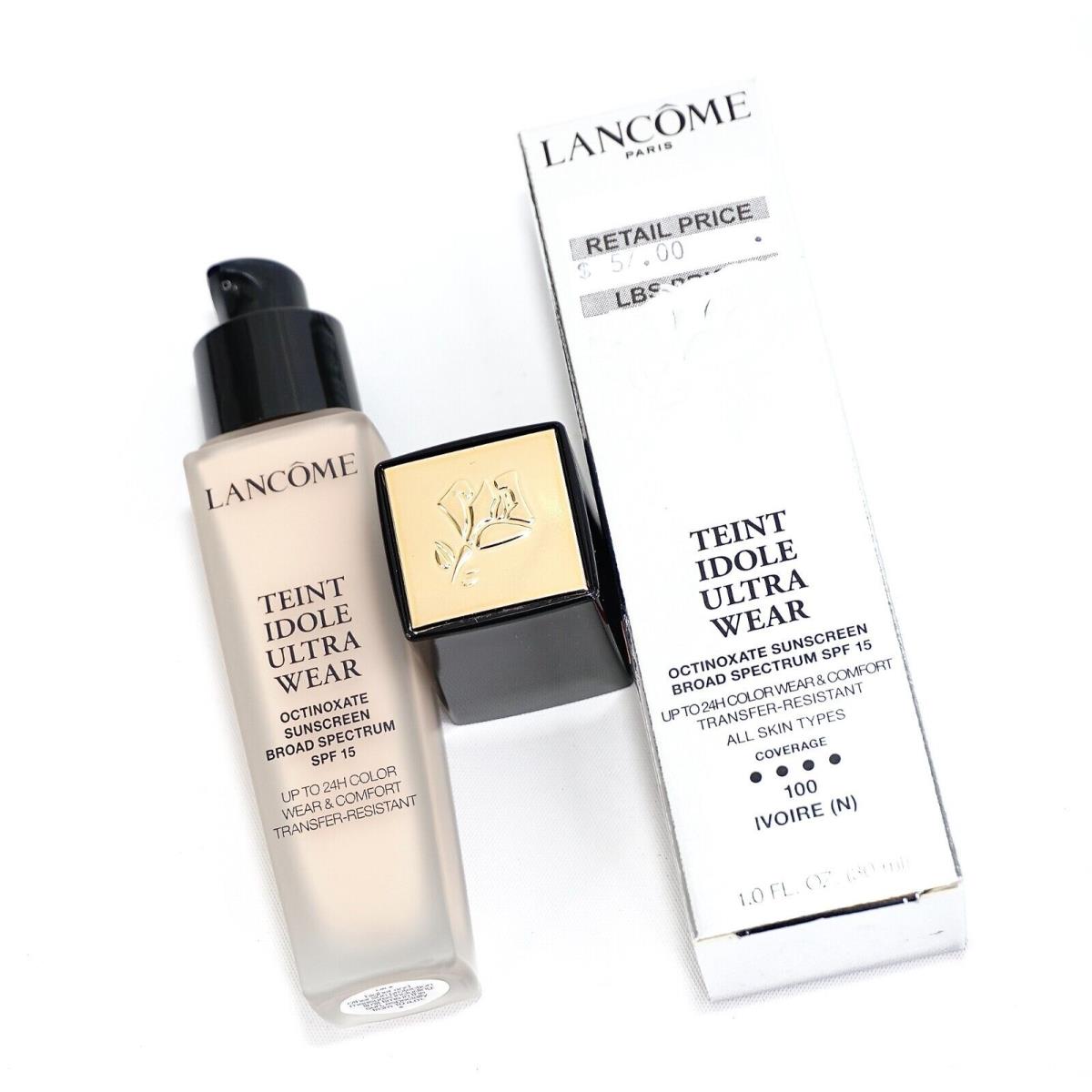 Lancome Teint Idole Ultra Wear Spf 15 Foundation 100 Ivoire N Fullsize