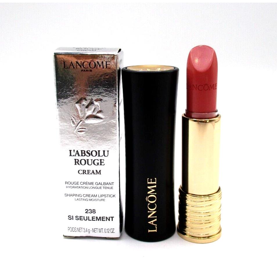 Lancome L`absolu Rouge Cream Lipstick 238 Si Seulement 0.12 oz