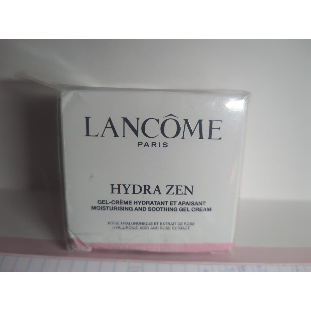 Lancome Hydra Zen Moisturizing and Soothing Gel Cream 1.69 oz Read