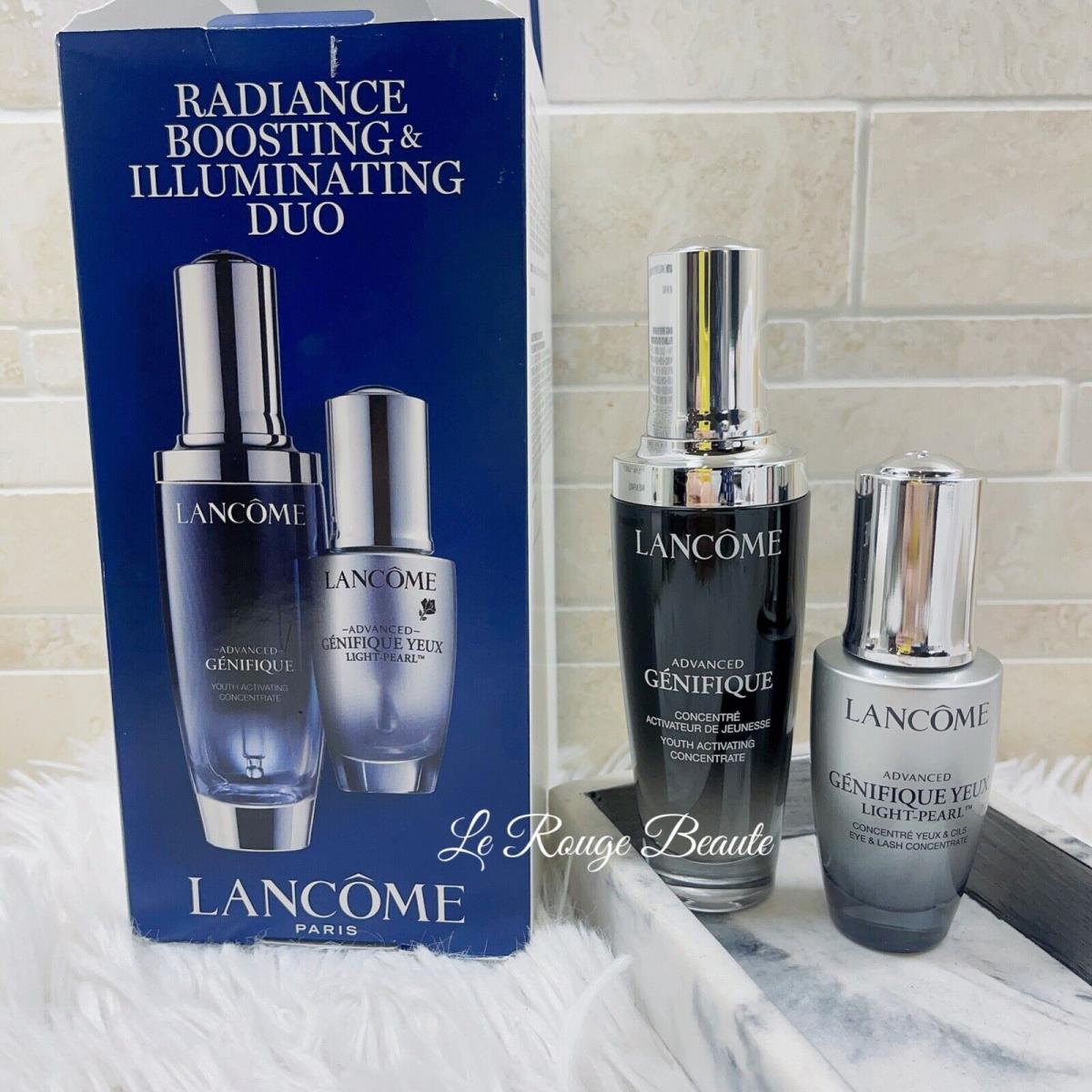 Lancome Genifique Concentrate Serum 50ml + Ginefique Yeux Light Pearl Eye Serum