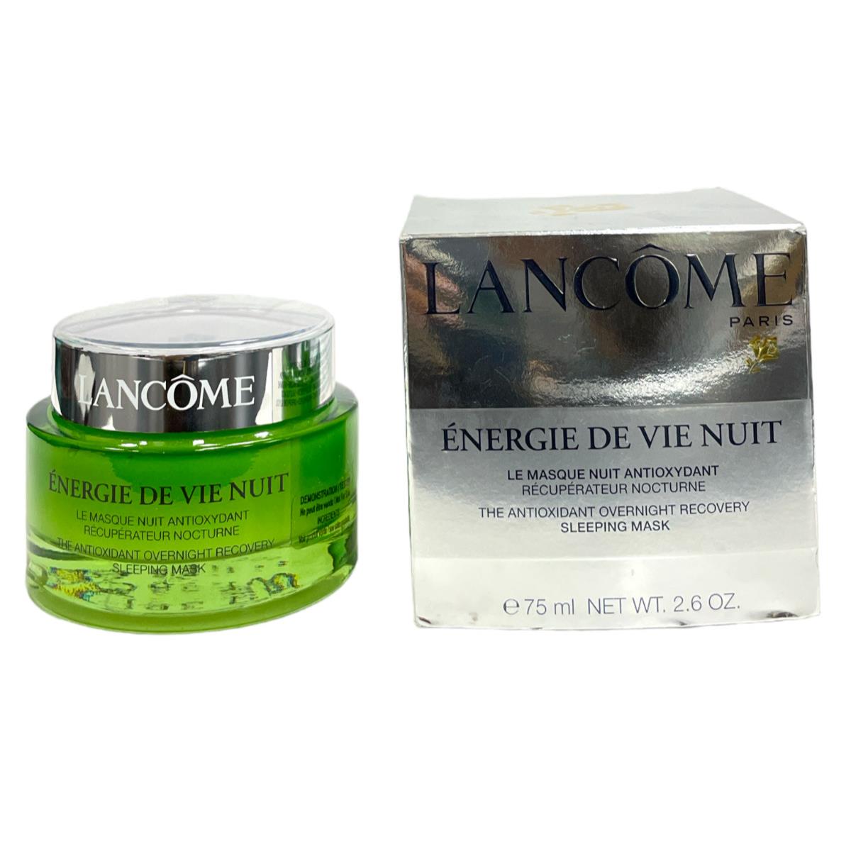 Lancome Energie De Vie Nuit Sleeping Mask 75mL / 2.6oz AS Seen IN Pics