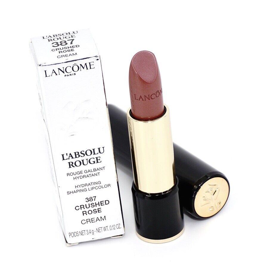 Lancome L Absolu Rouge Lipcolor 387 Crushed Rose Cream Full Size