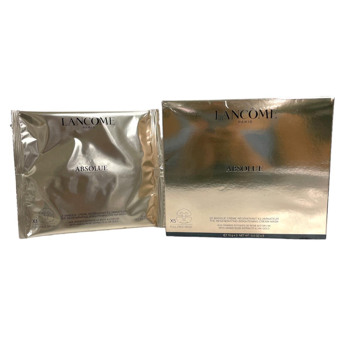 Lancome Absolue Regenerating Brightening Cream Mask 5x15g/0.5oz See Pics