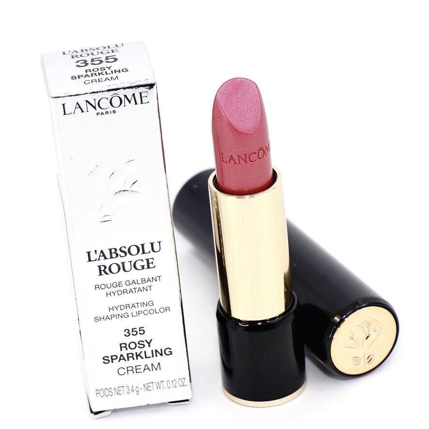 Lancome L Absolu Rouge Lipcolor 355 Rosy Sparkling Cream Full Size