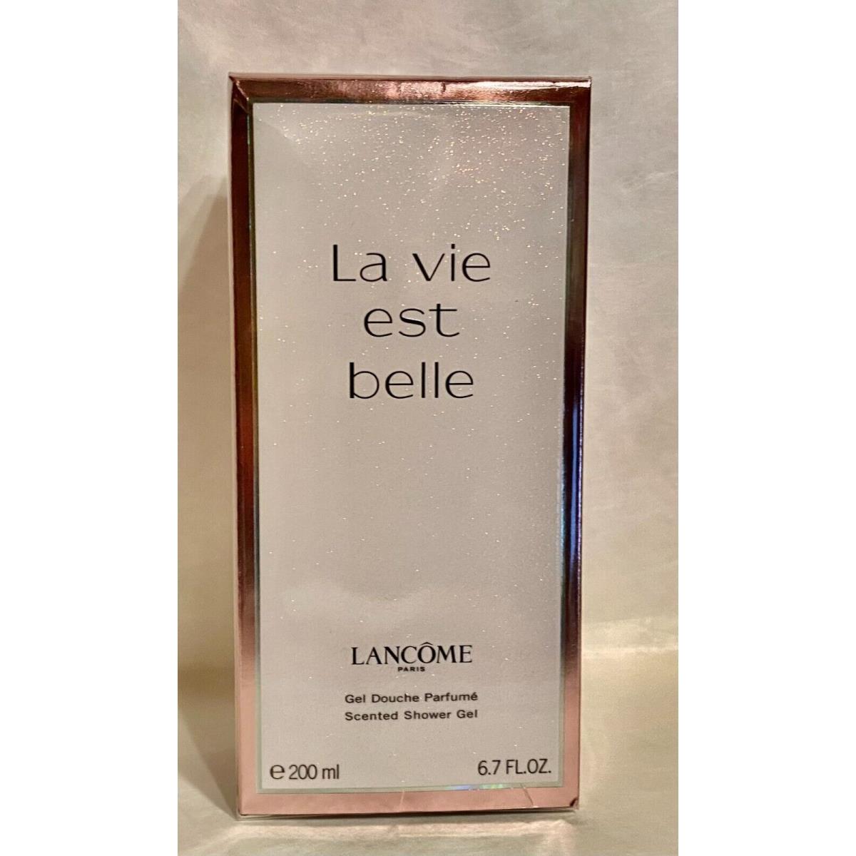 Lancome La Vie Est Belle Scented Shower Gel 6.7oz/200 ml Box