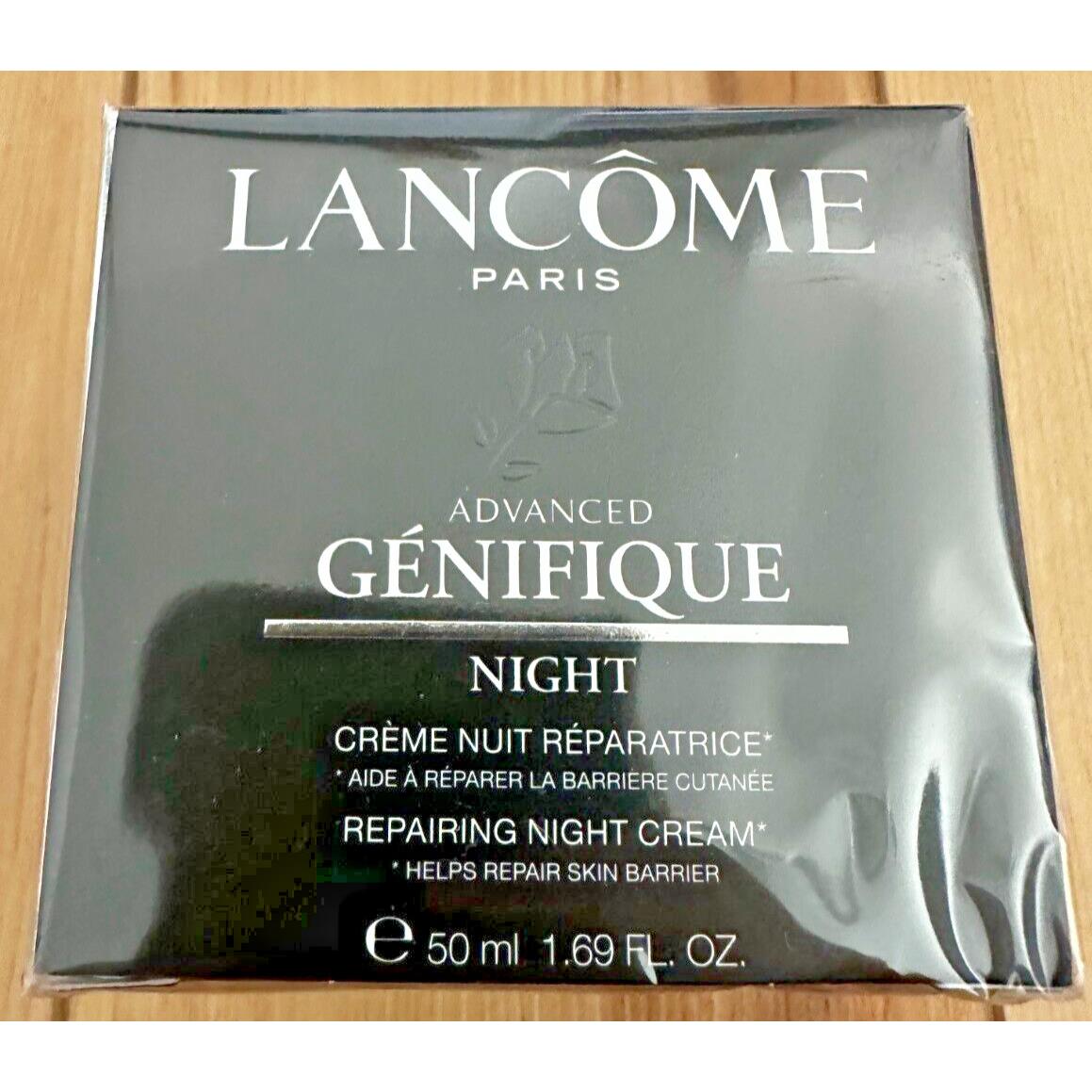 Lancome Advanced Genifique Repairing Night Cream 1.69oz/50ml Fresh