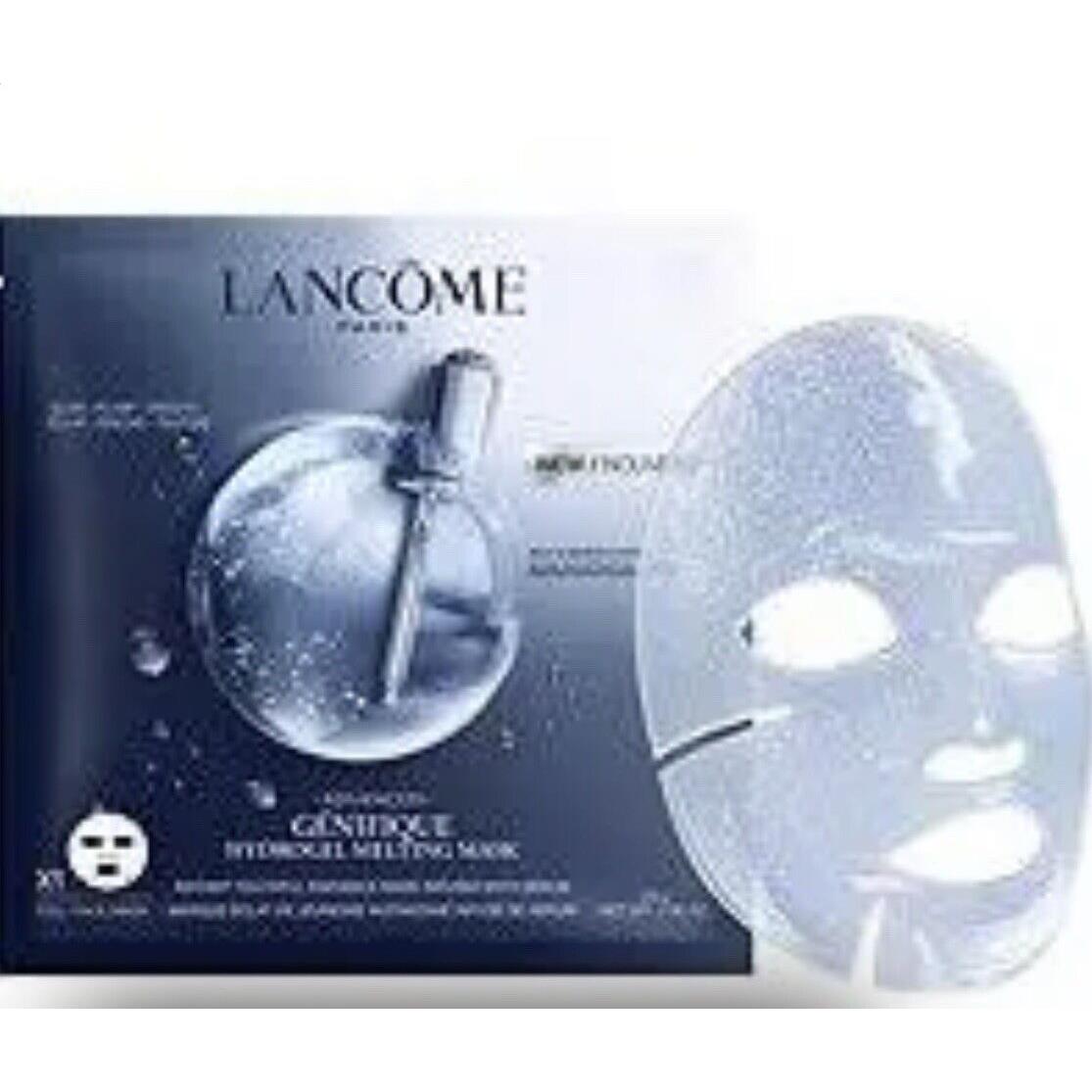 3X Lancome Advanced Genifique Hydrogel Melting Full Face 1 Sheet Mask 28g .98oz