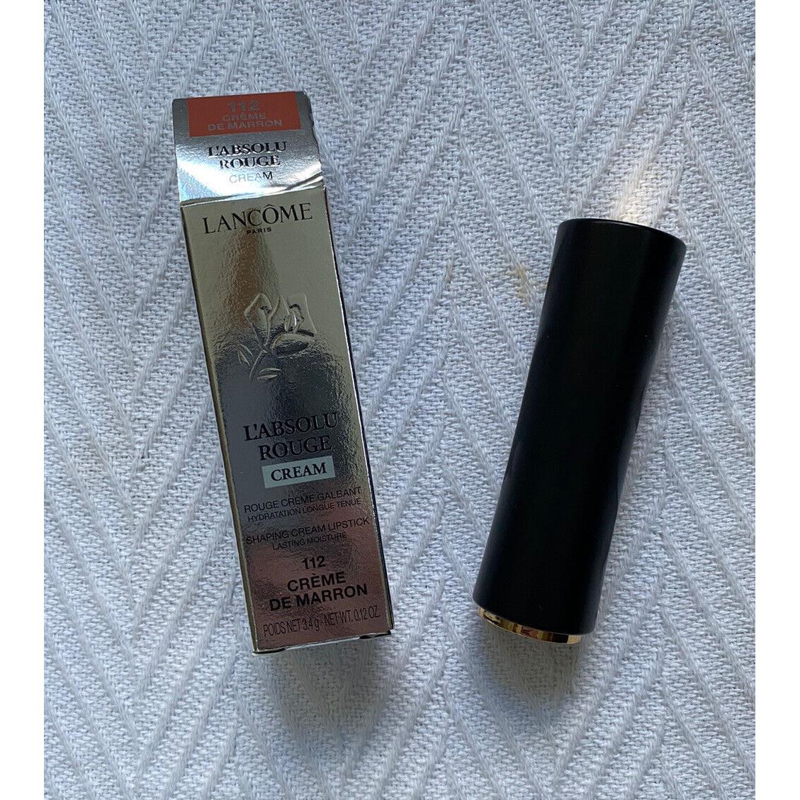 Lancome L`absolu Rouge Cream Lipstick in 112 Creme de Marron