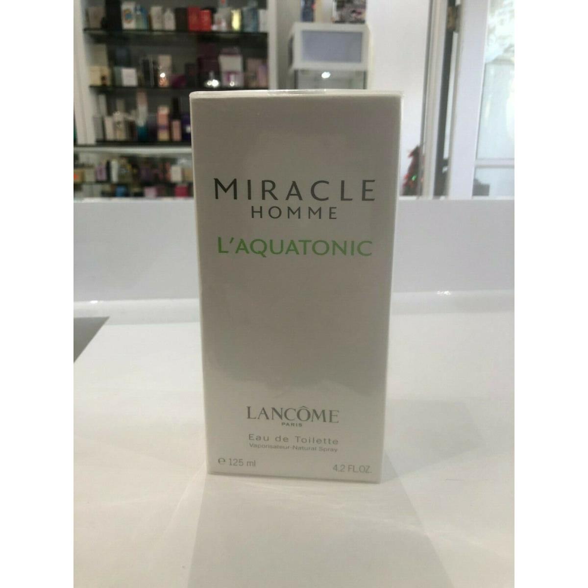 Lancome Lanc me Miracle Homme L`aquatonic 4.2oz Men`s Eau de Toilette