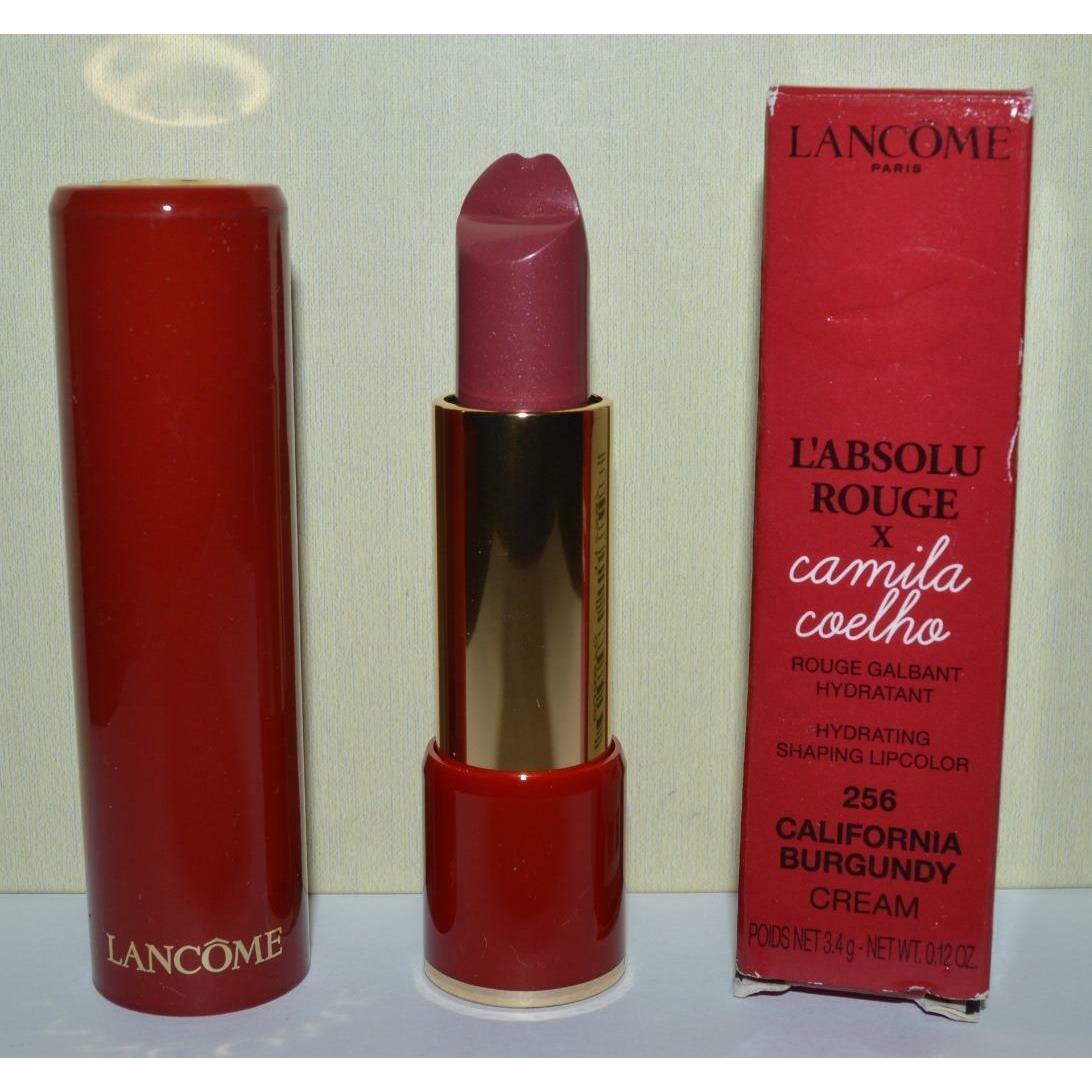 Lancome California Burgundy 256 L`absolu Rouge Camila Coelho Lipcolor