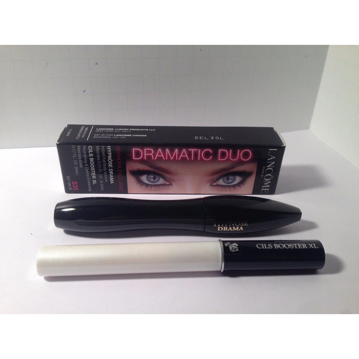 Lancome Hypnose Drama Mascara and Cils Booster XL Mascara Base Dou Value