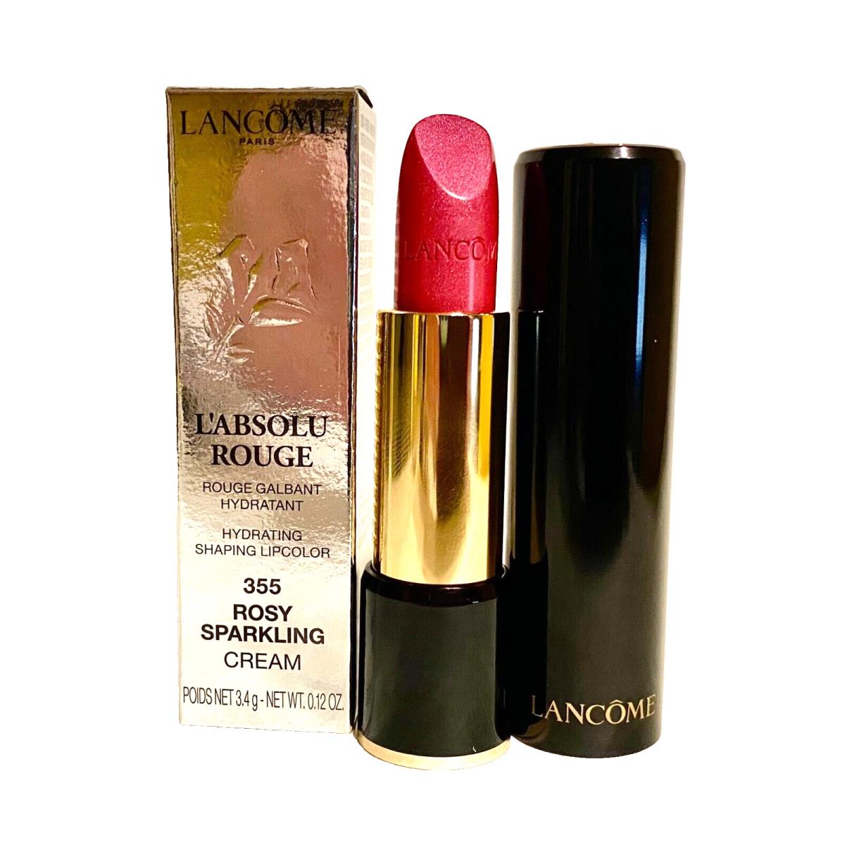 Lancome L`absolu Rouge Lipstick - 355 Rose Sparkling / Champagne Cream