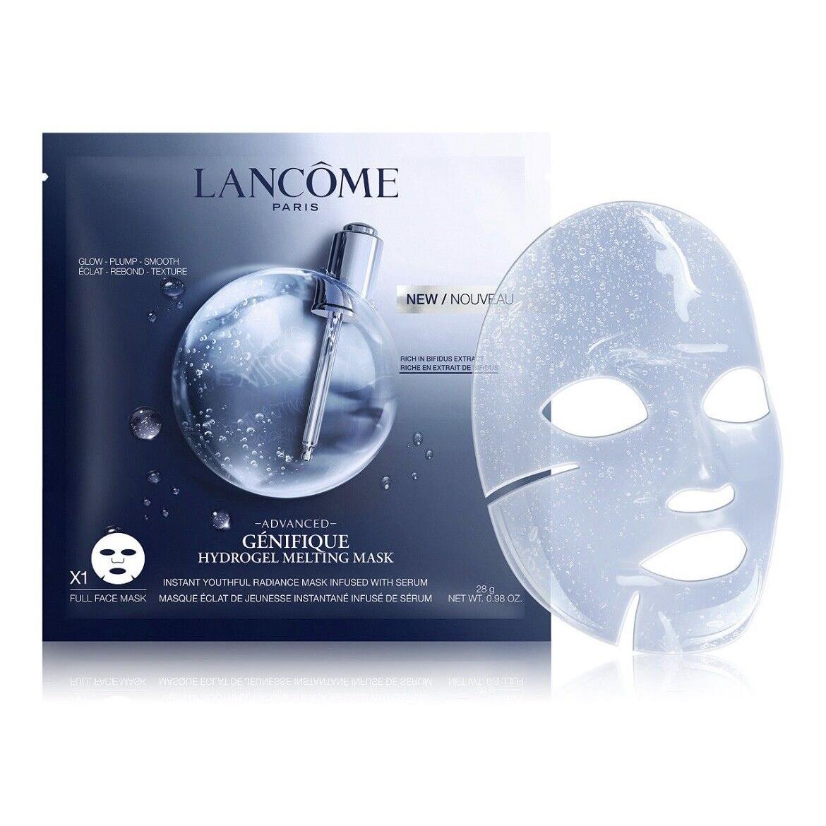 4X Lancome Genifique Hydrogel Melting Mask Fresh