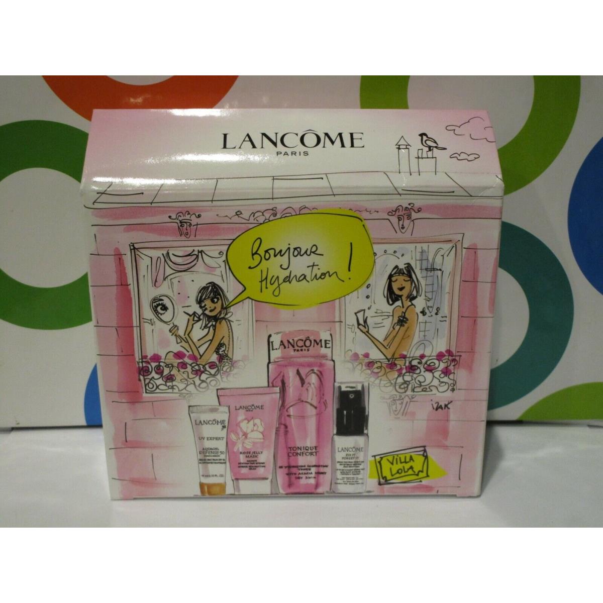 Lancome Bonjour Hydration 4 PC Set Please Read Details