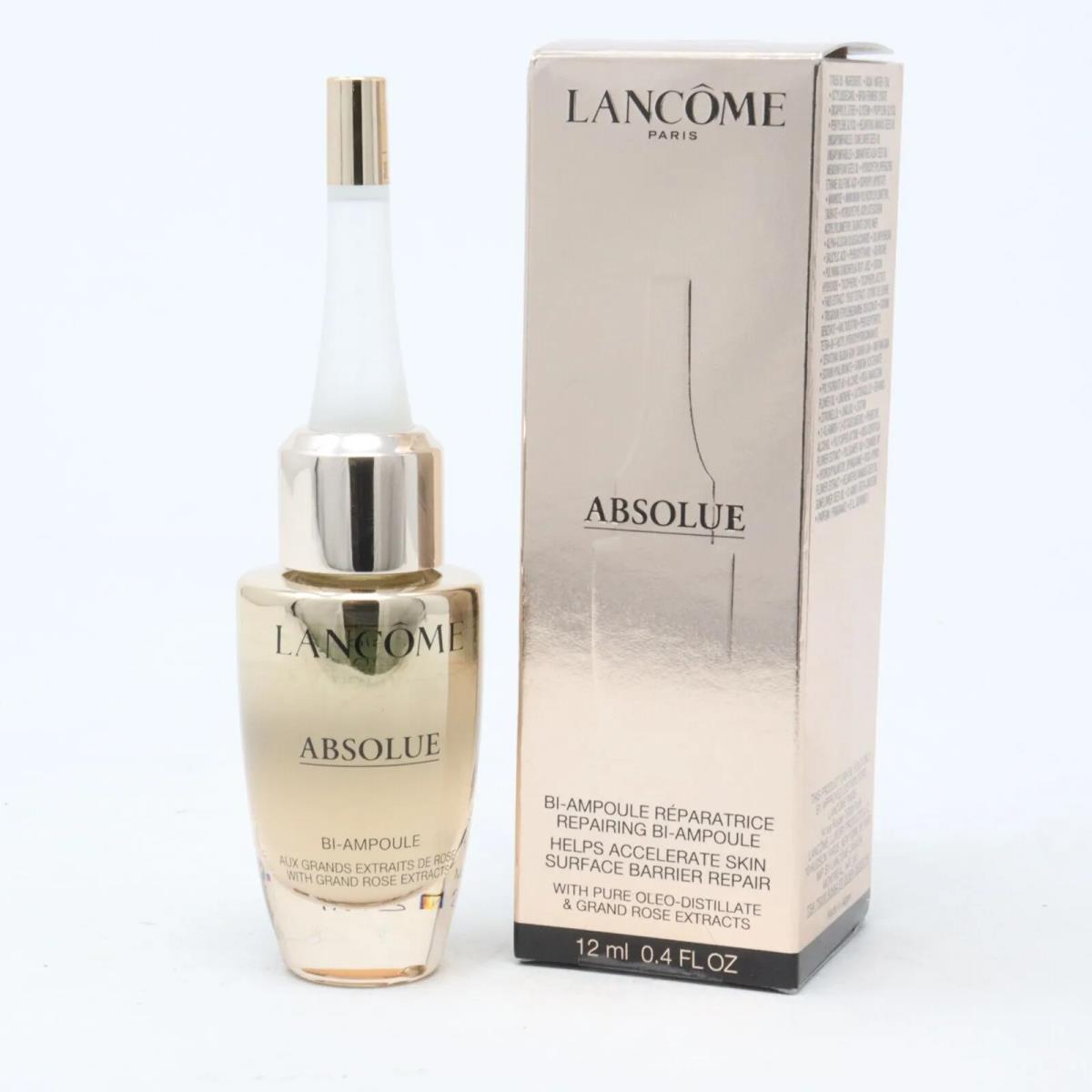 Lancome Absolue Repairing Bi-ampoule 0.4oz/12ml -authetnic