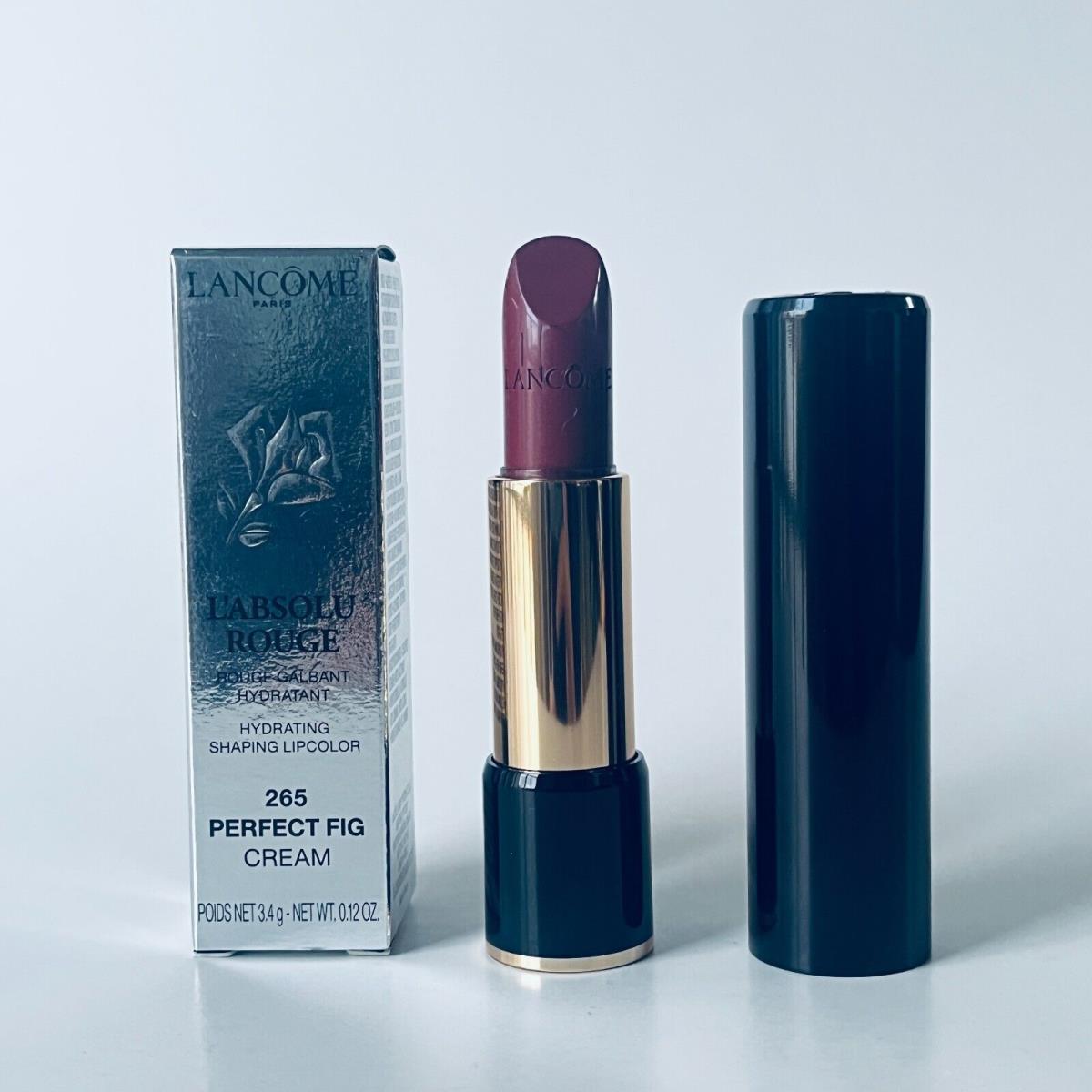 Lancome L`absolu Rouge Lipstick 265 Perfect Fig Cream 3.4g