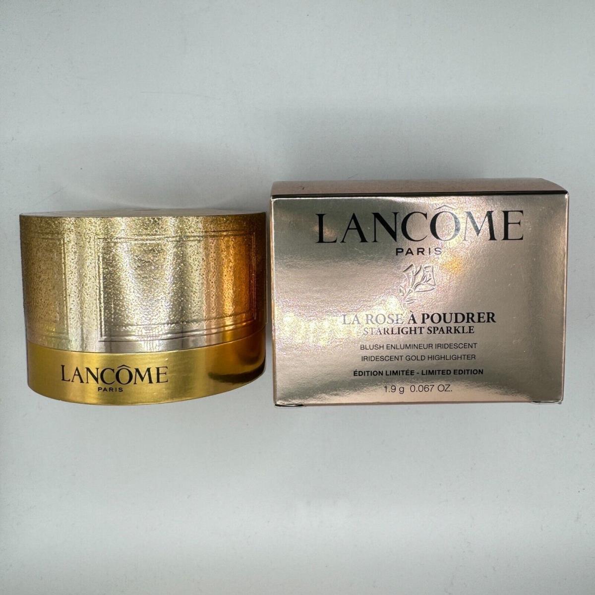 Lancome La Rose A Poudrer Starlight Sparkle Iridescent Gold Highlighter 1.9g