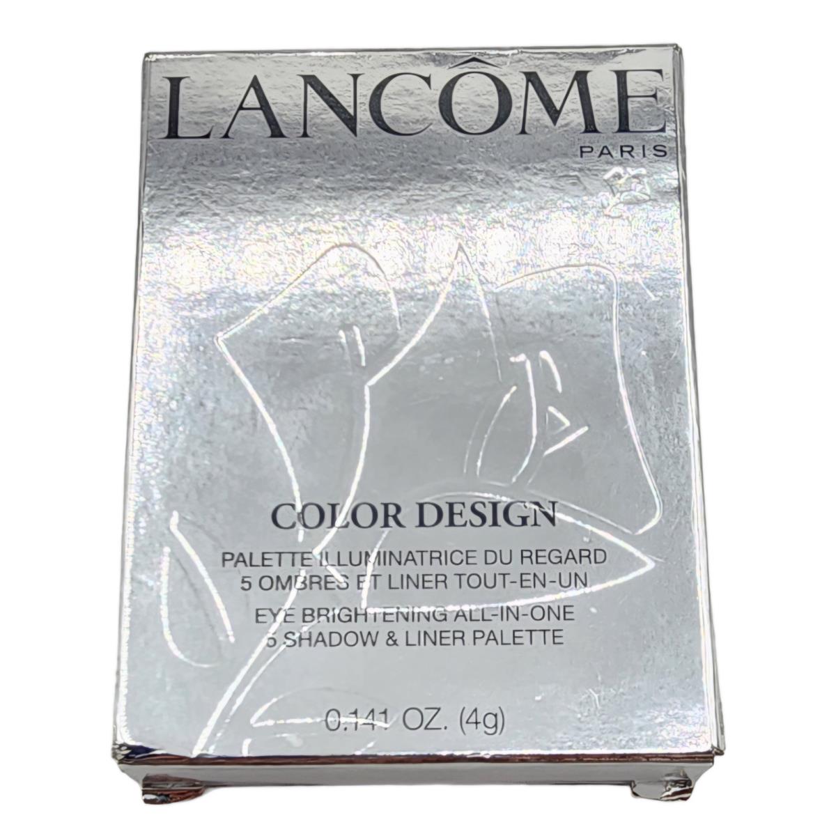 Lancome Color Design 108 Beige Brulee 5 Shadow Liner Palette 0.141oz / 4g