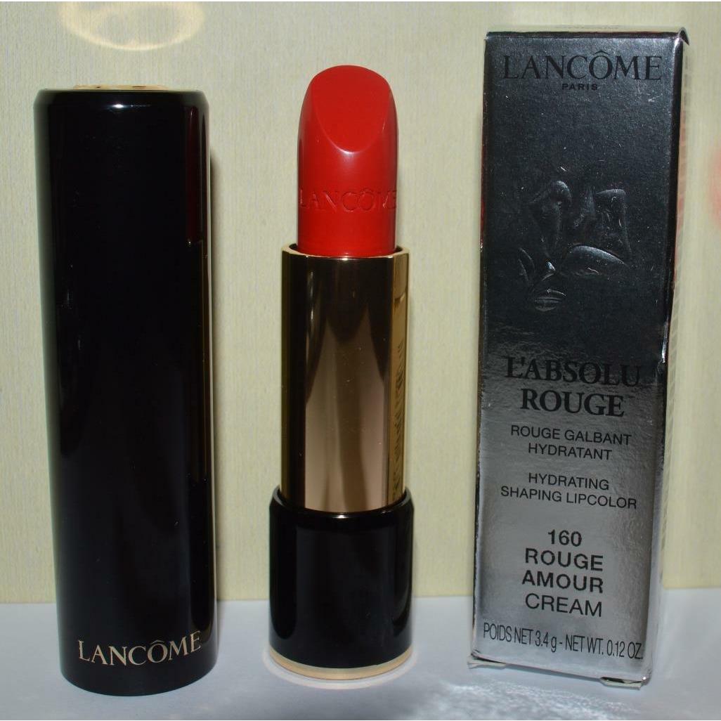 Lancome Rouge Amour 160 L`absolu Rouge Hydrating Lipcolor Full Size