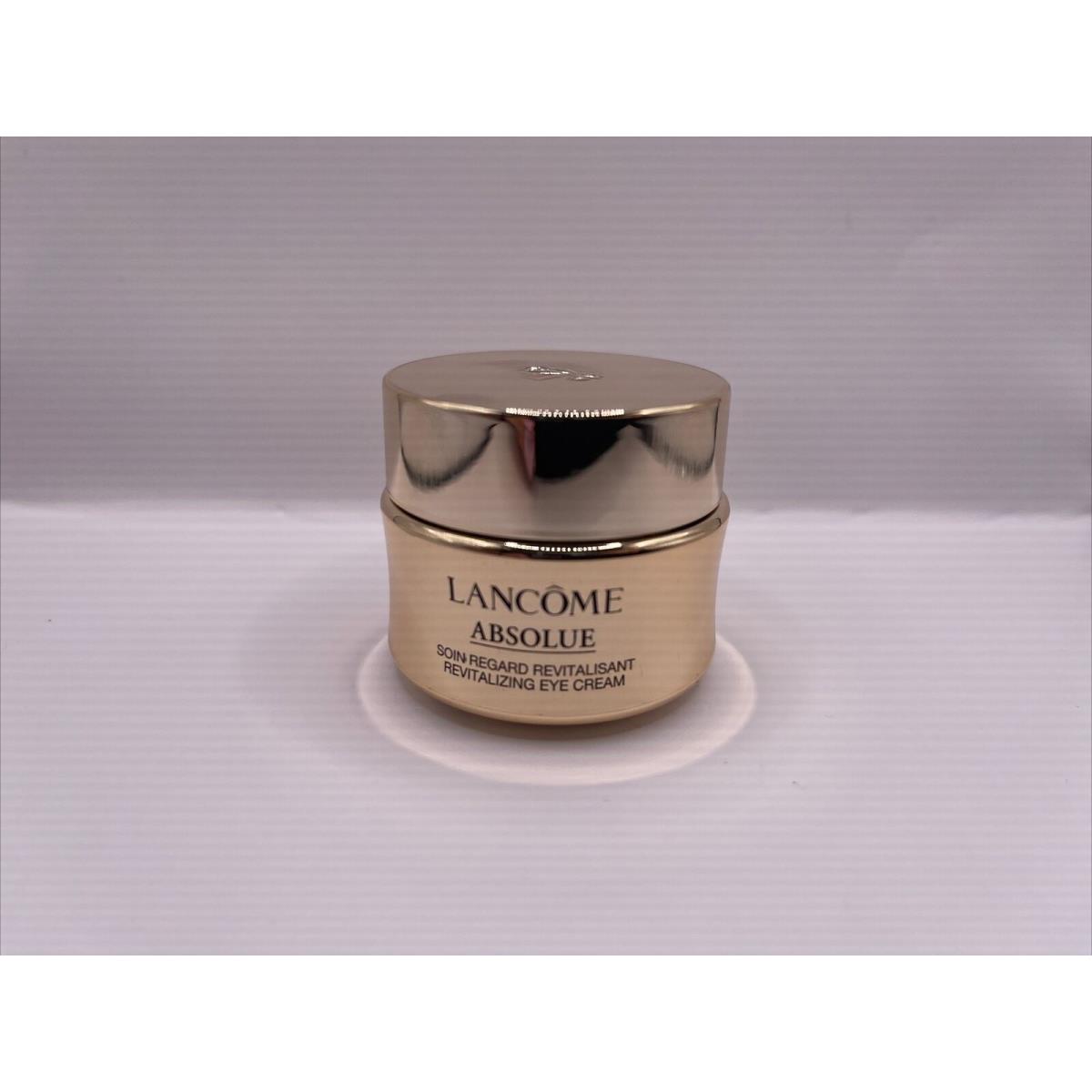 Lancome Absolue Soin Eye Cream 20ml Reduces Wrinkles. Nourish Around The Eyes