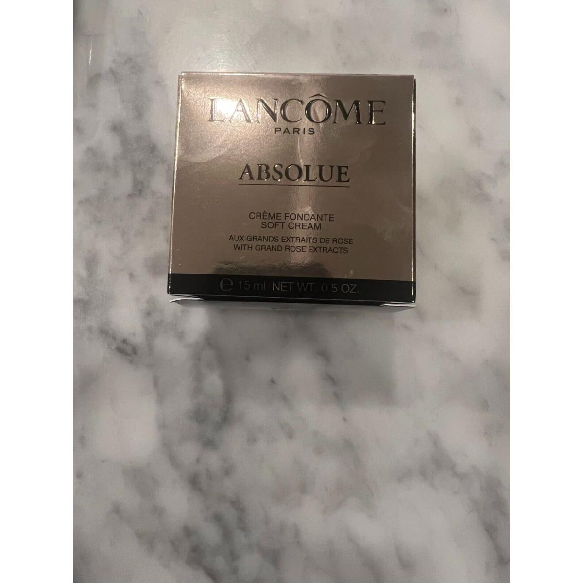 Lancome Absolue Creme Fondante Regenerating Brightening Soft Cream 15ml