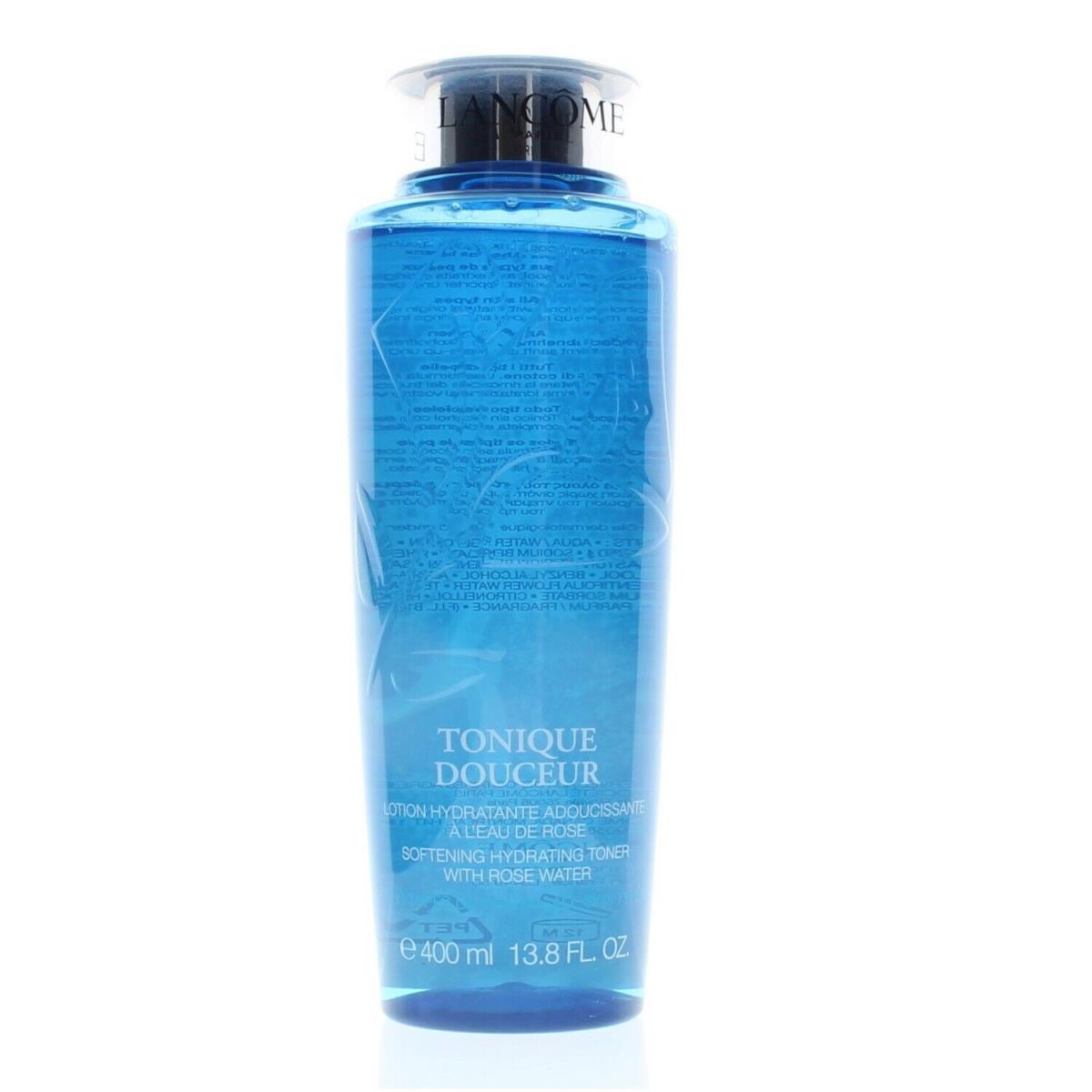 Lancome Tonique Douceur Softening Hydrating Toner with Rose Water 400Ml/13.8 Oz