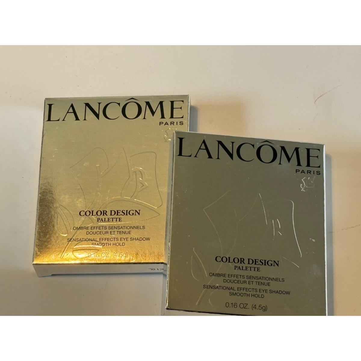 Lancome Color Design Aquatic Essence Sensational Effects Eye Shadow Palette 4.5g