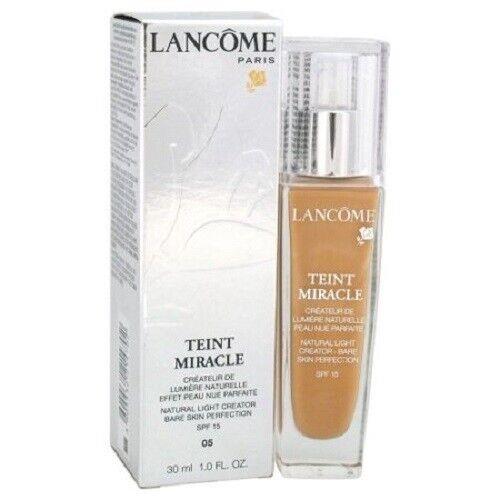 Lancome Teint Miracle Bare Skin Foundation Natural Light Creator 1.0 Oz. Spf 15