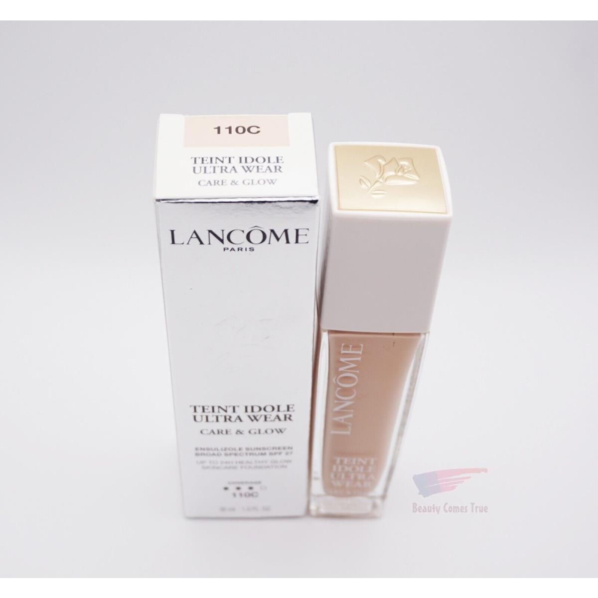 Lancome Teint Idole Ultra Wear Care Glow Foundation 110C 1 Oz. 30 ml