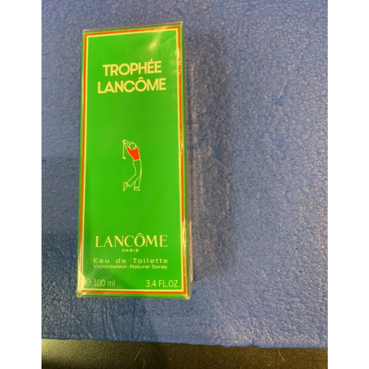 Trophee by Lancome Cologne For Men 3.4 Oz Edt Spray Rare