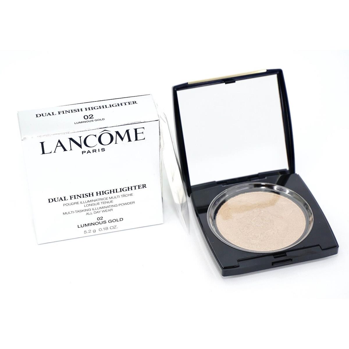 Lancome Dual Finish Highlighter Multi-tasking Powder 02 Luminous Gold